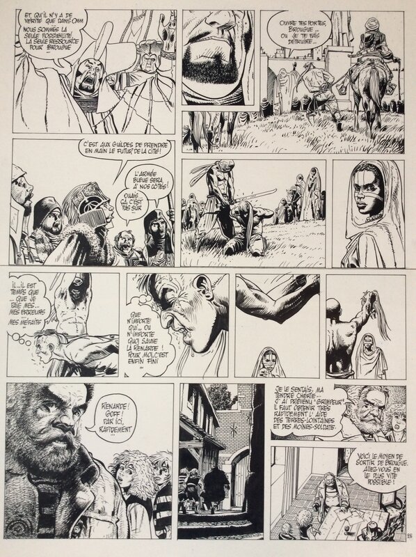 Franz, Brougue - La renarde - Comic Strip