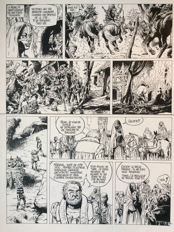 Franz, Brougue - La Renarde - Comic Strip