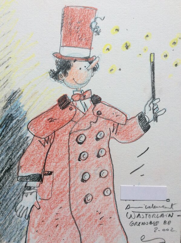 Docteur Poche by Marc Wasterlain - Sketch