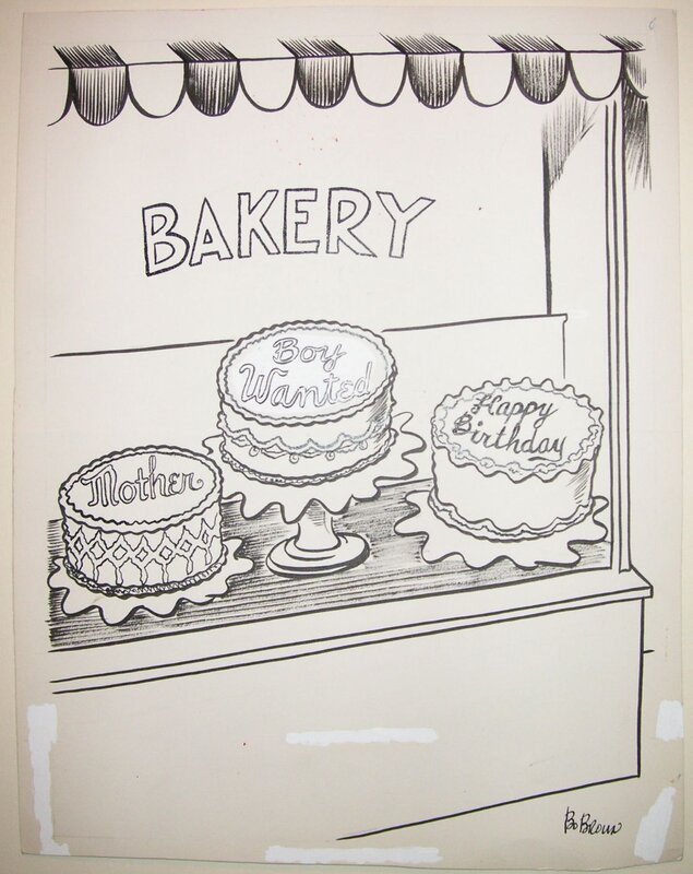 Bakery par Bo Brown - Illustration originale