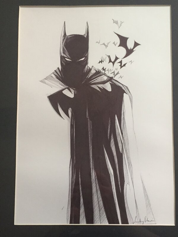 Batman by Lucky Star - Original Illustration