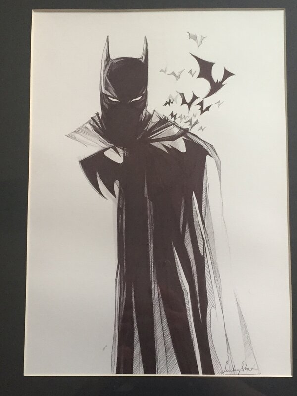 Batman par Lucky Star - Illustration originale