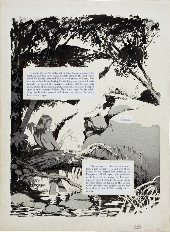 Crime Illustrated #3 by Al Williamson - Planche originale