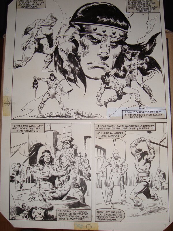 Conan the barbarian by John Buscema - Comic Strip