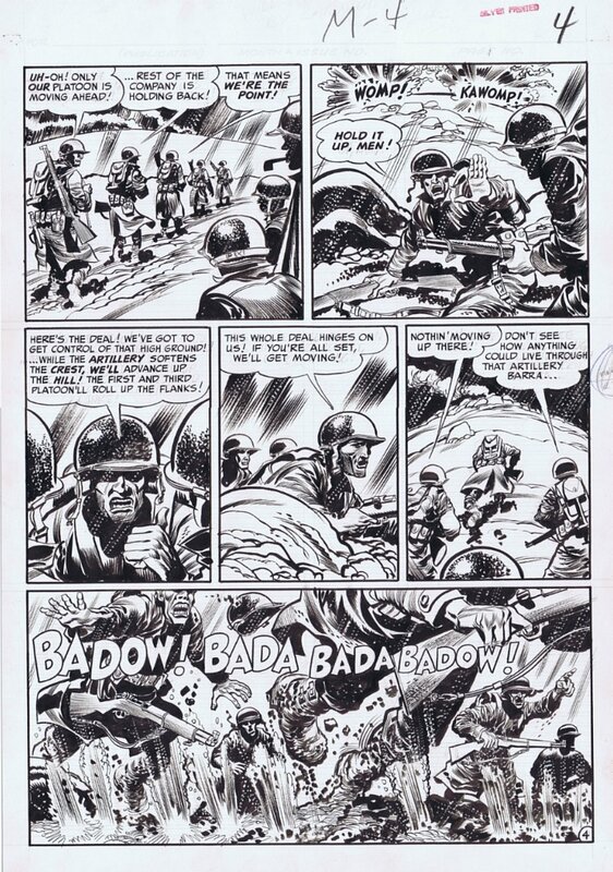 Two Fisted Tales page by Jack Davis - Illustration originale
