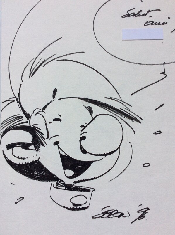 Petits hommes by Pierre Seron - Sketch