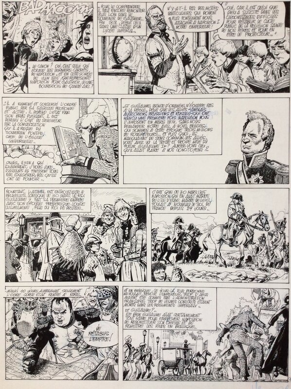 Franz, Jean-Luc Vernal, 1830 - La révolution belge - Comic Strip