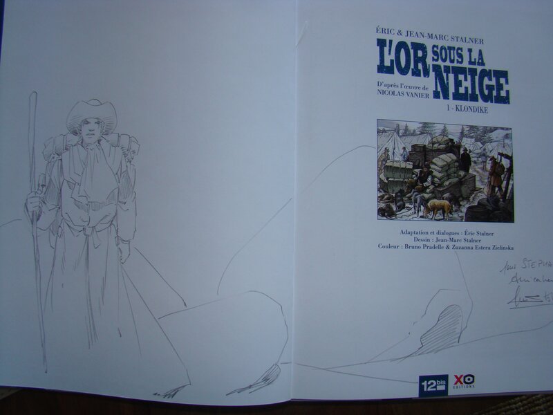 L'or sous la neige by Jean-Marc Stalner - Sketch