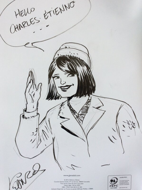 Marc Védrines, FBI tome 3 - Jackie Kennedy - Sketch