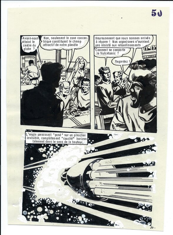 unknown, Altitude moins X, Cosmos 9, Editions Aredit, dessinateur inconnu - Comic Strip