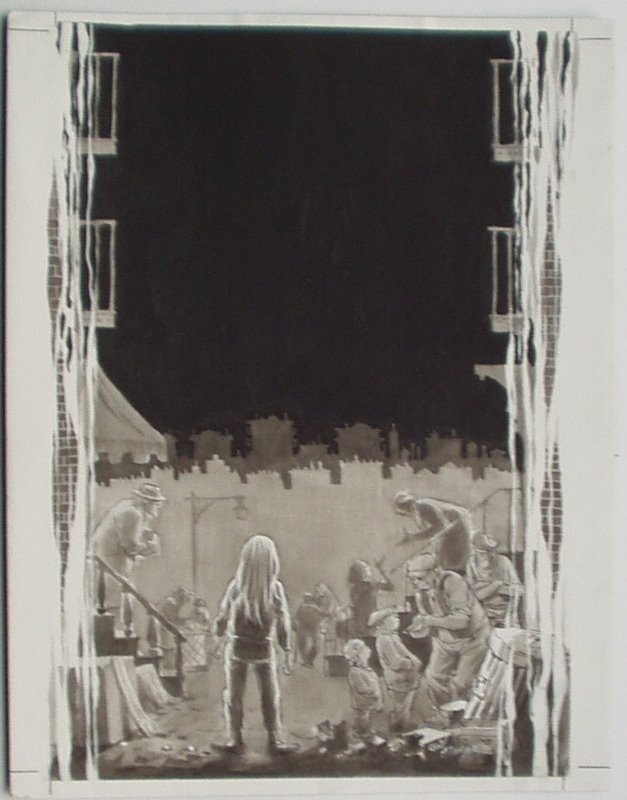 Will Eisner, Cover painting - Minor miracles - Couverture originale