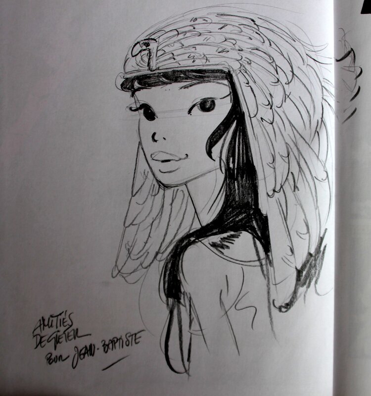 Théti-Chéri by Lucien De Gieter - Sketch