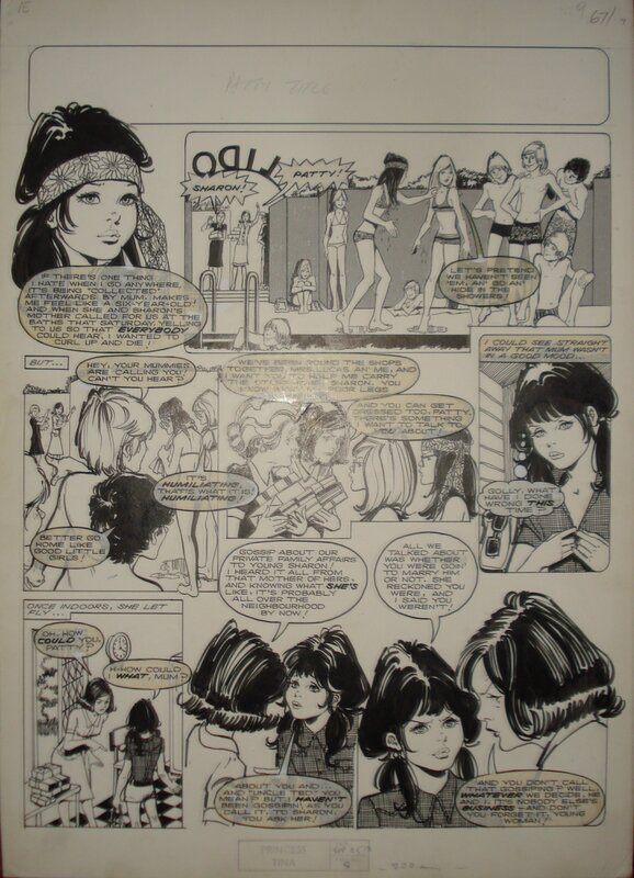 Purita Campos, Esther Patty's World - Comic Strip