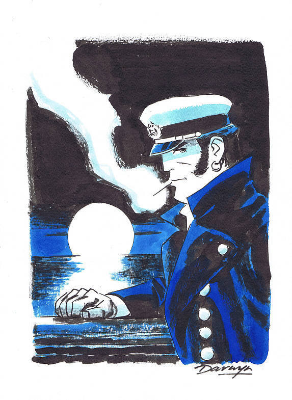 Corto Maltese by Darwyn Cooke - Sketch