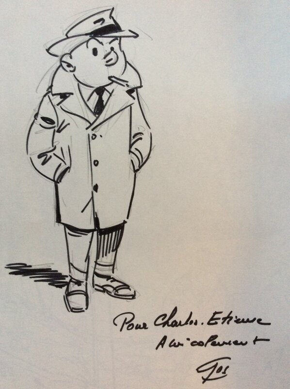 Gos, Maurice Tillieux, Gil Jourdan - Libellule - Sketch