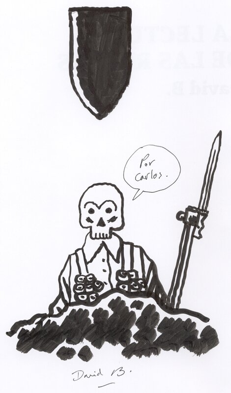La mort. by David B. - Sketch