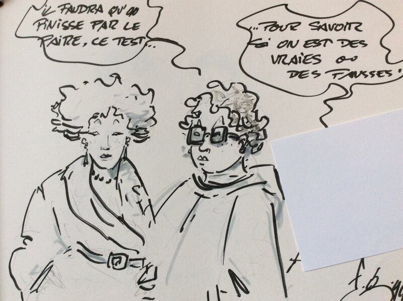 Frank Giroud, Vraies ou fausses jumelles - Sketch