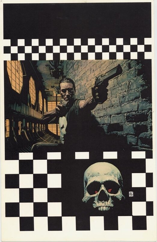 Punisher 11 by Tim Bradstreet - Original Cover