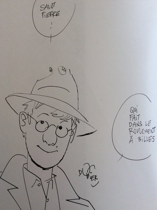 Alain Dodier, Jérôme K. Jérôme Bloche - Pierre - Sketch