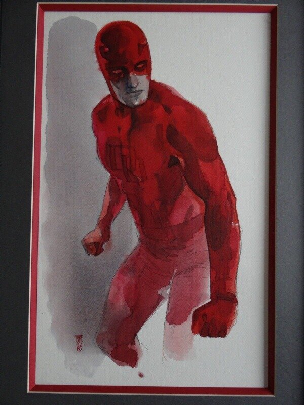 Daredevil par Alex Maleev - Illustration originale