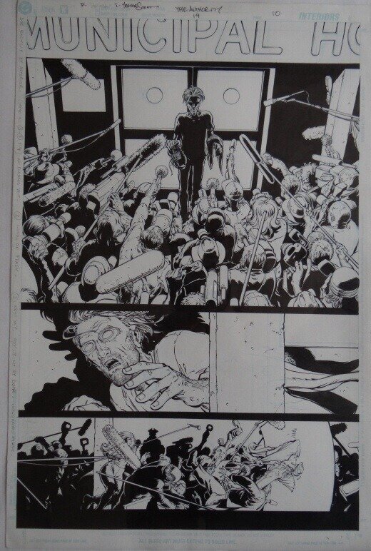 Frank Quitely, The Authority 19 p 10 - Planche originale