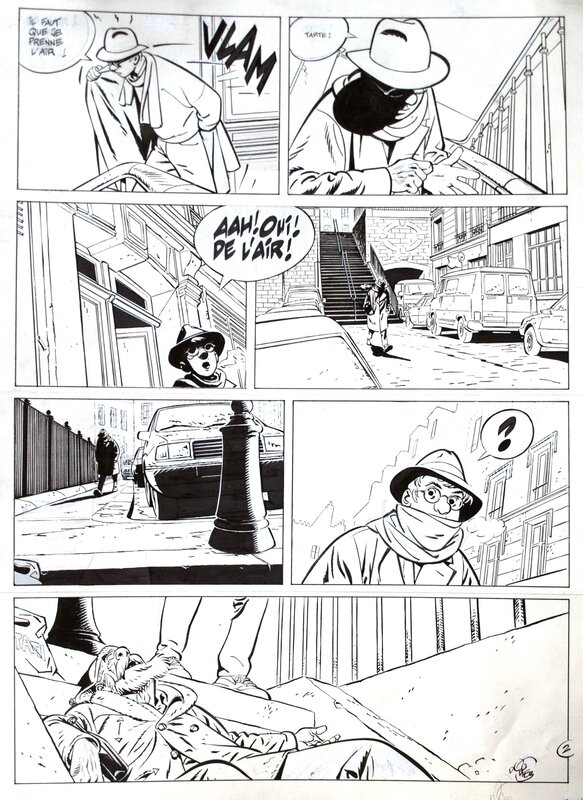 Alain Dodier, Jérôme K. Jérôme Bloche – Tome #11 – Le coeur à droite - Comic Strip