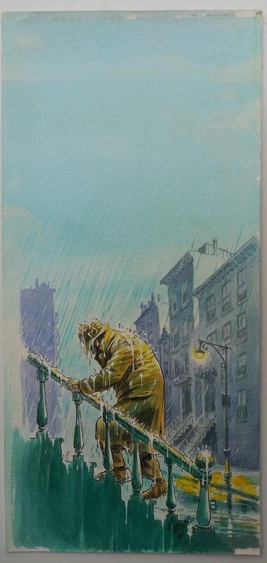 Will Eisner, Contract with God - cover - Kitchen Sink Publication - 1985 - Original Cover
