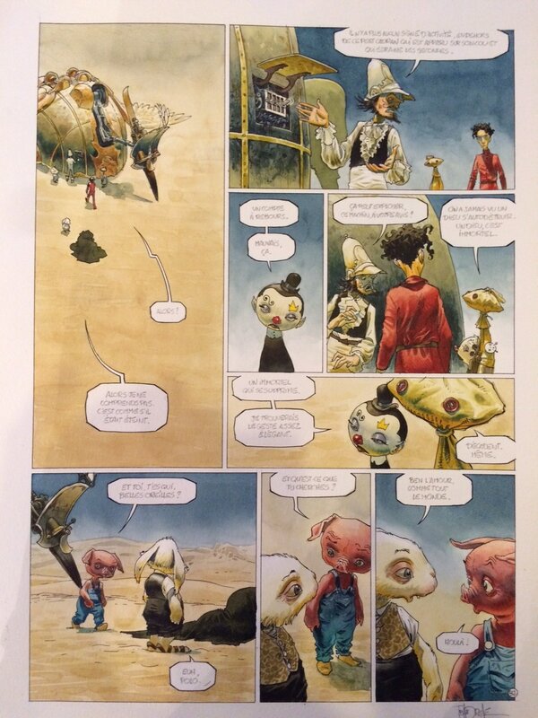Jean-Baptiste Andréae, Azimut T2 planche 32 - Planche originale