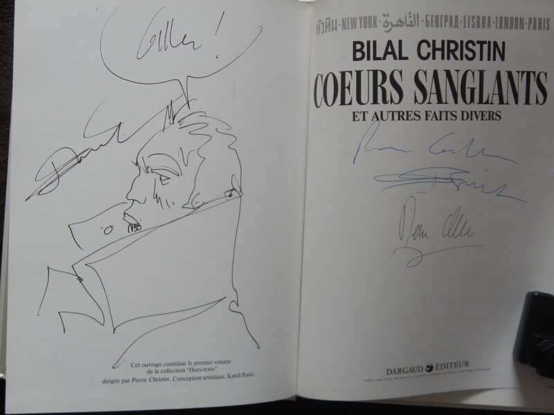 Coeurs sanglants by Enki Bilal, Pierre Christin - Sketch