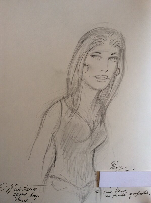 Vicky by Albert Weinberg - Sketch