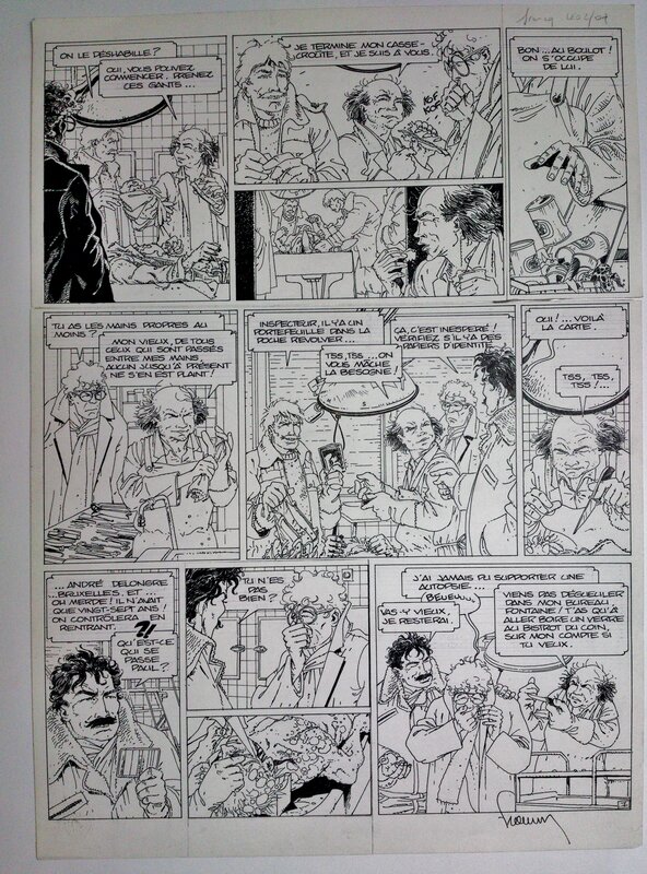 Leo Tomasini by Philippe Francq - Comic Strip
