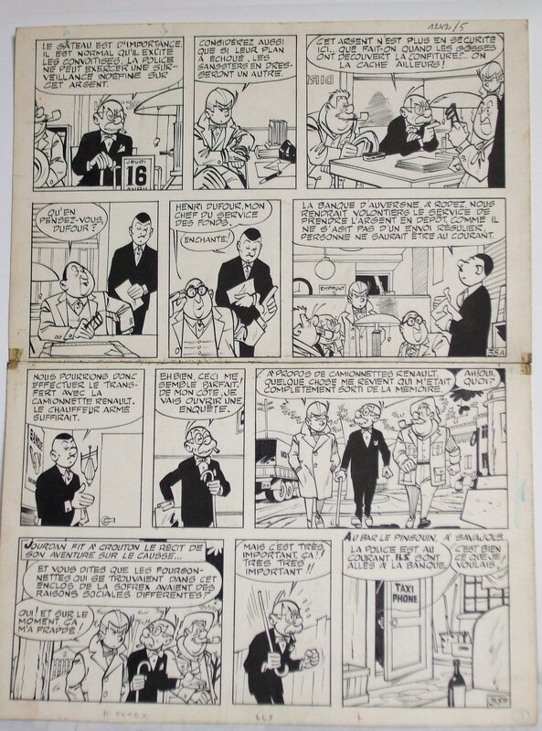 Gil jourdan by Maurice Tillieux - Comic Strip