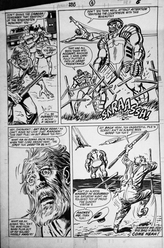 The Avengers # 288 par John Buscema, Tom Palmer - Planche originale