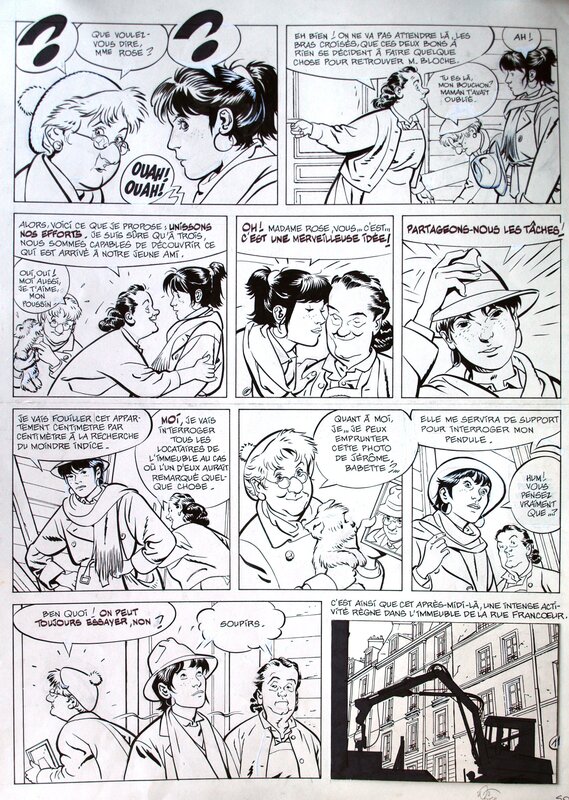 Alain Dodier, Jérôme K. Jérôme Bloche – Tome #9– L'Absent - Comic Strip
