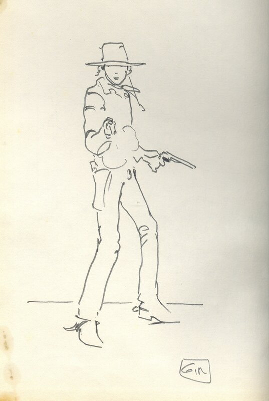 . by Jean Giraud - Sketch