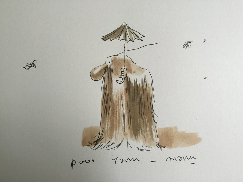 L'ermite by Manu Larcenet - Sketch
