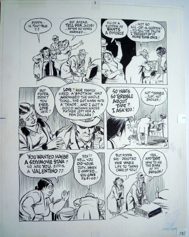 Will Eisner, A life force - page 121 - Planche originale