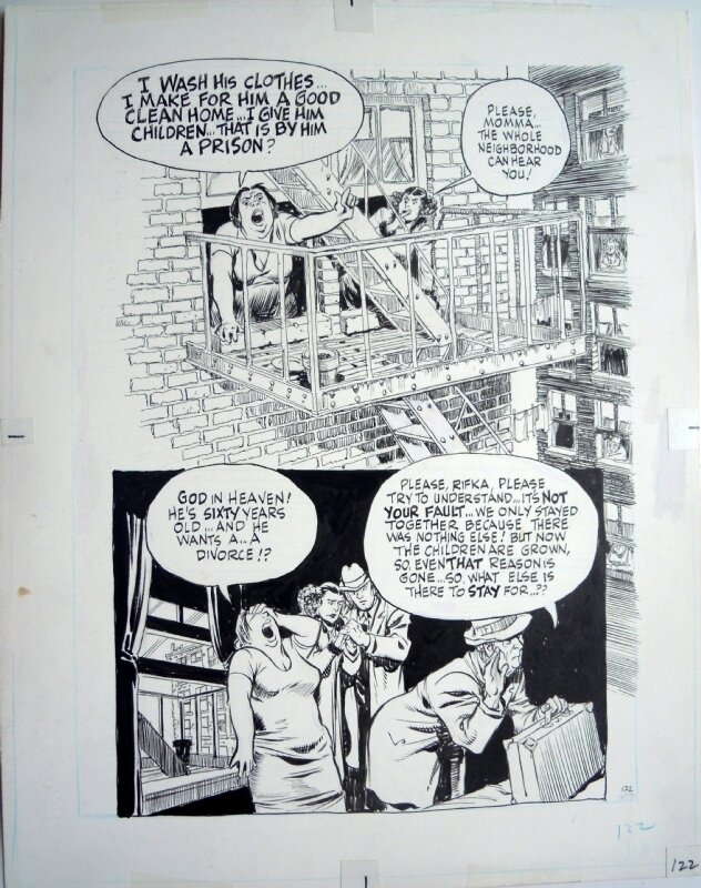 Will Eisner, A life force - page 122 - Planche originale