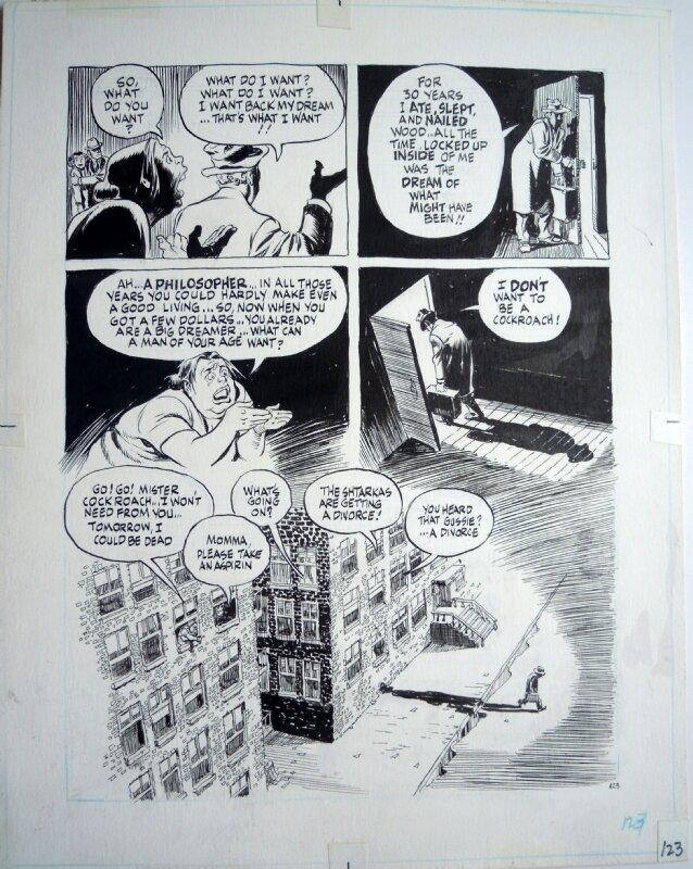 Will Eisner, A life force - page 123 - Planche originale