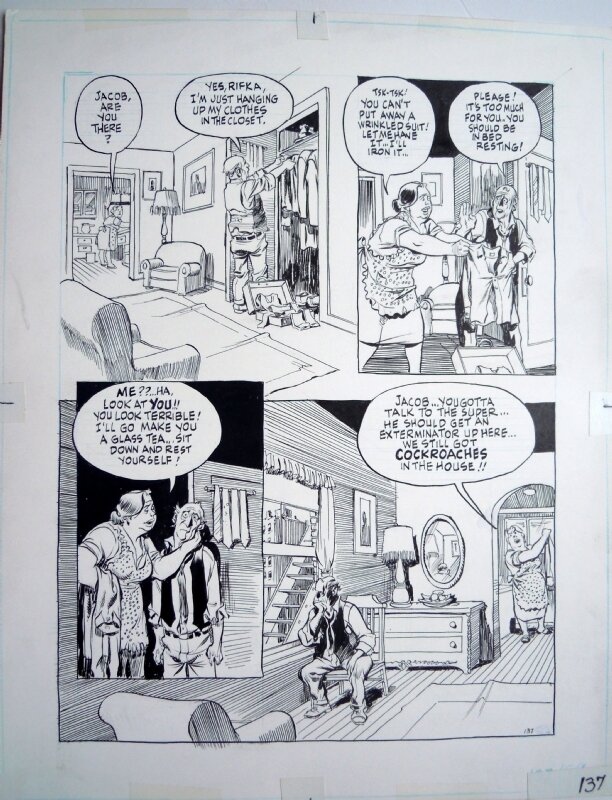 Will Eisner, A life force - page 137 - Planche originale
