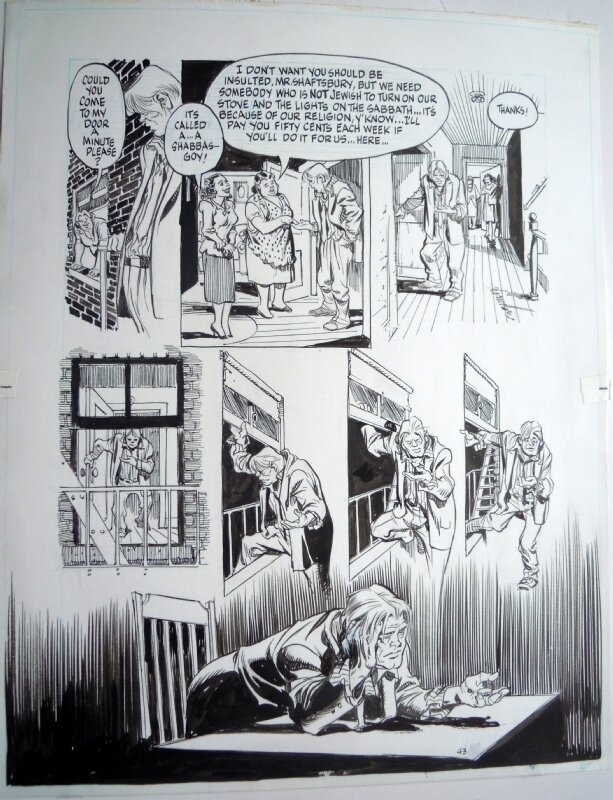Will Eisner, A life force - page 43 - Planche originale