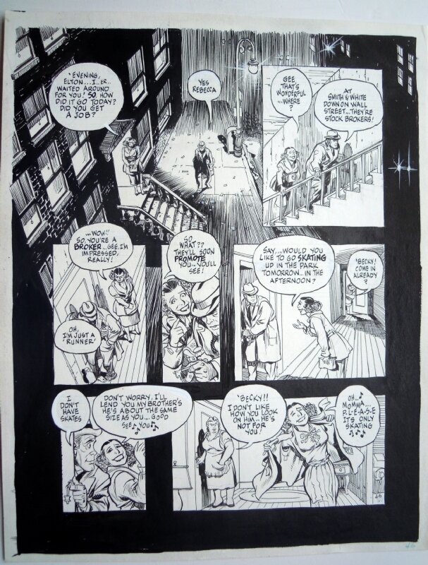 Will Eisner, A life force - page 46 - Planche originale