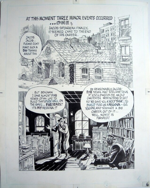 Will Eisner, A life force - page 6 - Planche originale