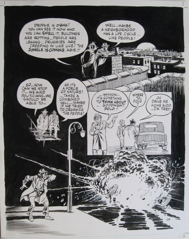 Will Eisner, Dropsie avenue - page 139 - Planche originale