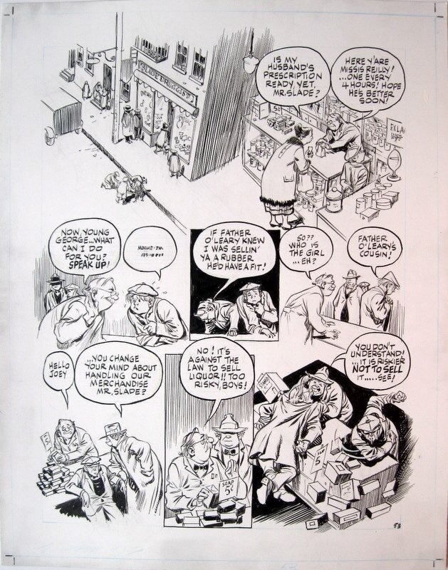 Will Eisner, Dropsie avenue - page 53 - Planche originale