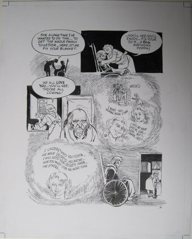 Will Eisner, Family Matters page 21 - Comic Strip