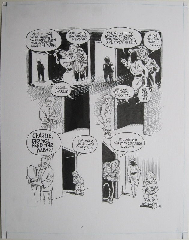 Will Eisner, Family Matters page 42 - Comic Strip