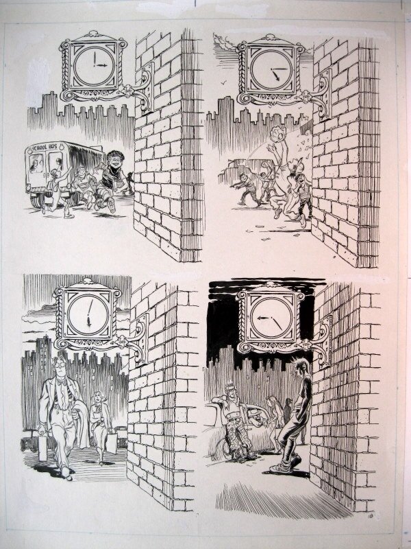 Life Time - page 2 par Will Eisner - Planche originale