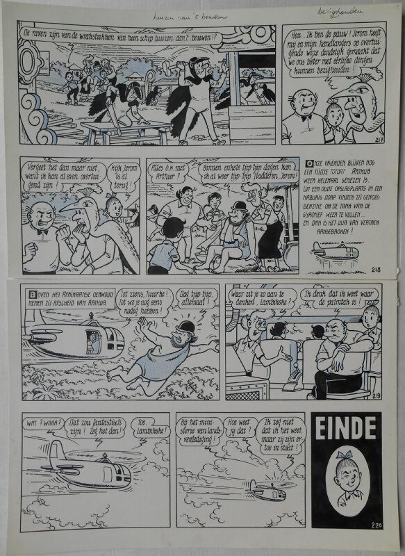 Paul Geerts, Suske en Wiske - 187 - De droevige duif - Comic Strip