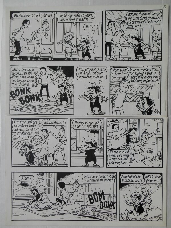Paul Geerts, Suske en Wiske - 191 - Toffe tiko - Comic Strip
